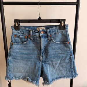 Madewell Denim Blue Women's Shorts
